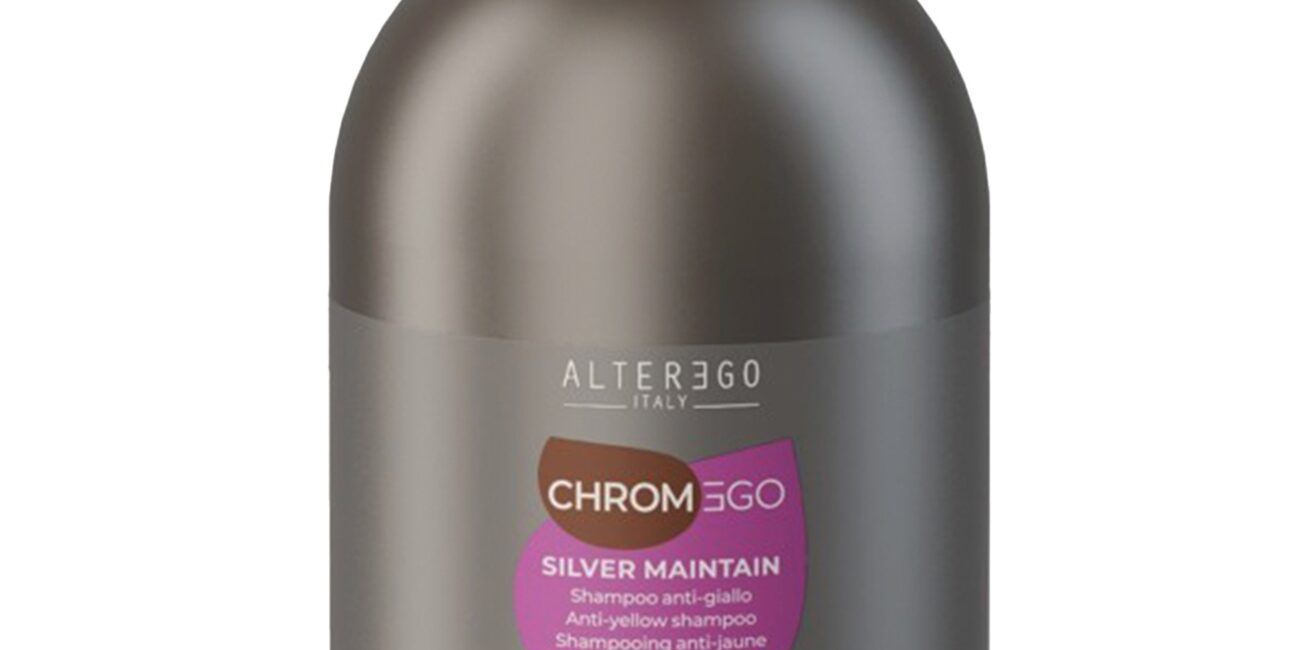 Alter Ego ChromEgo Silver Maintain Shampoo - ochładzający kolor szampon do włosów blond, 300ml