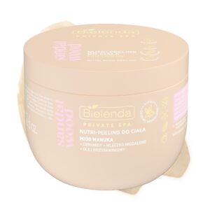 Bielenda Nutri-peeling odżywczy do ciała z miodem manuka Sandal Wood