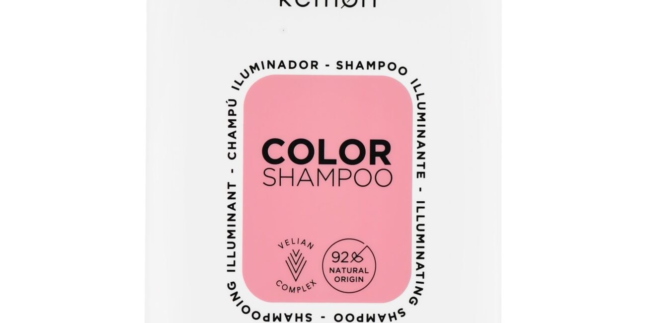 Kemon Color Illuminating Shampoo - szampon rozświetlający do włosów farbowanych, 1000ml