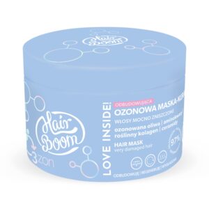 HairBoom Odbudowująca ozonowa maska - kuracja