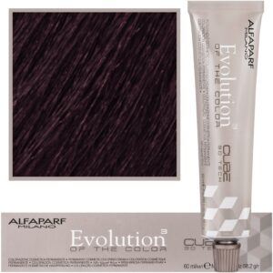 Alfaparf Evolution - farba do włosów 60ml cała paleta 4.65 | Średni czerwony mahoniowy brąz