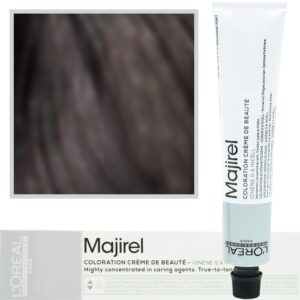Loreal Majirel - profesjonalna farba do włosów, paleta kolorów, 50ml 4.0 Głęboki Brąz