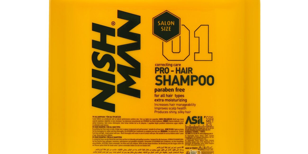 Nishman Pro Hair Paraben Free - delikatny szampon odżywczy, 5000ml