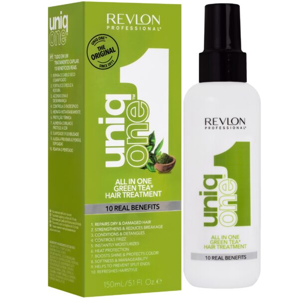 Revlon Uniq One Green Tea Scent - wielofunkcyjna odżywka do włosów w sprayu, 150ml