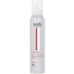 Londa Expand It Strong Hold Mousse – mocno utrwalająca pianka, zwiększa objętość, 250ml