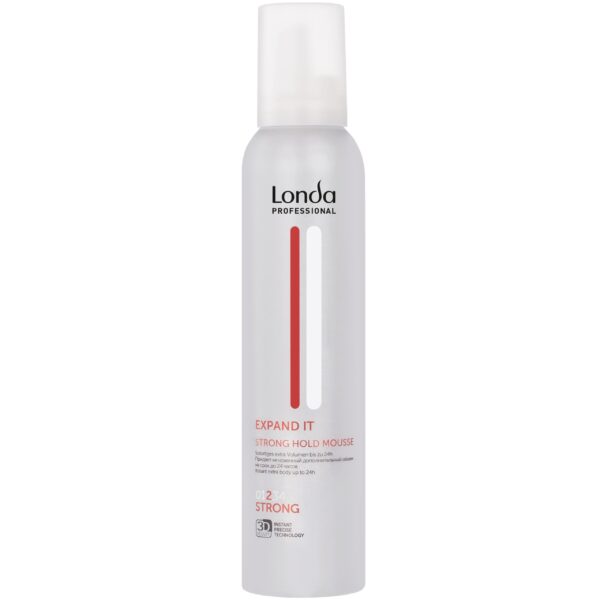 Londa Expand It Strong Hold Mousse – mocno utrwalająca pianka, zwiększa objętość, 250ml