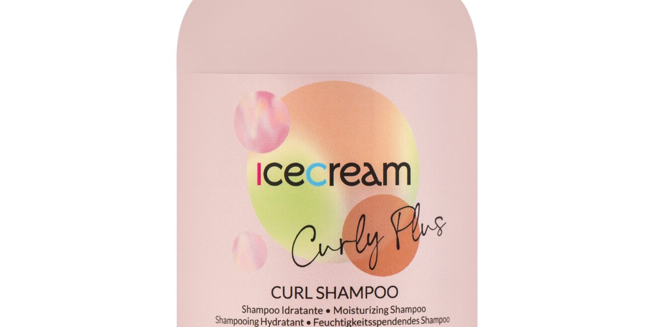 Inebrya Ice Cream Curly Plus - szampon do włosów kręconych, 300ml
