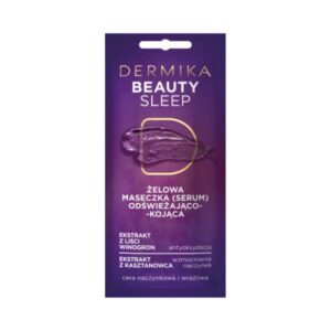 Dermika Beauty sleep - żelowa maseczka odświeżająco-kojąca