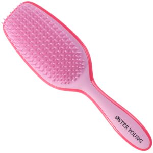Sister Young Ayla - szczotka do rozczesywania włosów, różne kolory Pink | Różowy