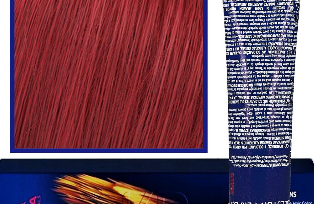 Wella Koleston Perfect Me profesjonalna farba do koloryzacji włosów 60ml 77/46 Czerwono Fioletowy Intensywny Średni Blond
