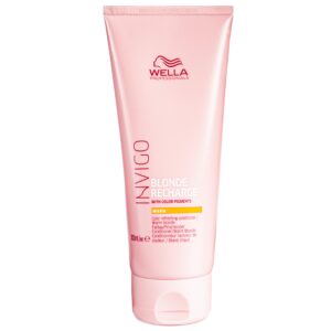 Wella Invigo Blonde Recharge odżywka do włosów w odcieniach ciepłego blondu 200ml