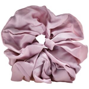 Sister Young LILU Scrunchie Pink - satynowa gumka do włosów, różowa