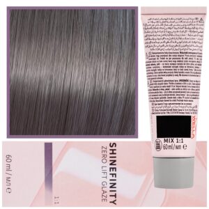 Wella Shinefinity Zero Lift Glaze - profesjonalna farba do włosów, 60ml 04/12 | Średni Popielaty Matowy Brąz
