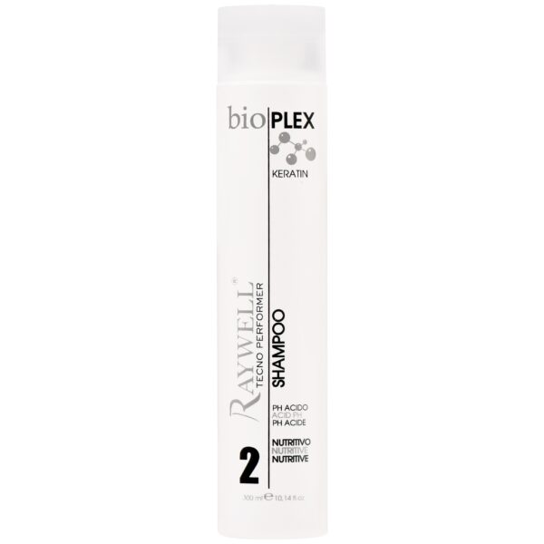 Raywell Bioplex Keratin 2 Acid - szampon zakwaszający do włosów, 300ml