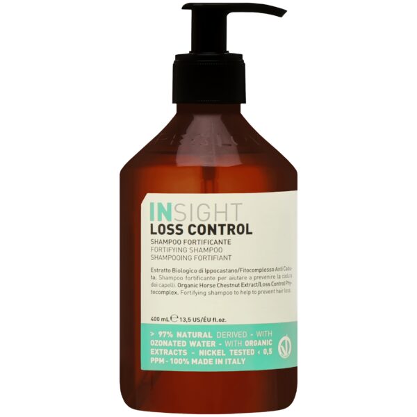 Insight Loss Control Shampoo - wzmacniający szampon na wypadanie włosów, 400ml