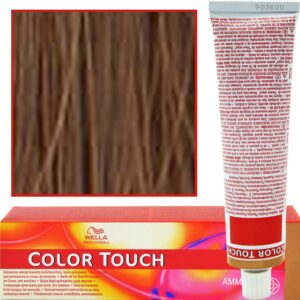 WELLA COLOR TOUCH profesjonalna farba do włosów 60 ml 7/73 Średni Blond Brązowo Złoty