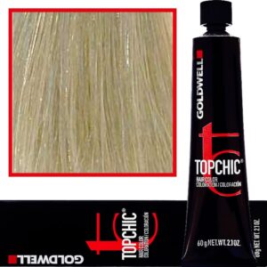 Goldwell Topchic - profesjonalna farba do włosów, 60ml 10-A Ekstra Jasny Popielaty Blond