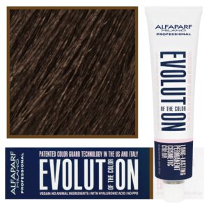 Alfaparf Evolution - wegańska farba do koloryzacji włosów, 60ml 6,7 | Ciemny Matowy Blond