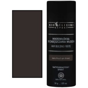 Bioelixire Mikrowłókna bawełniane do zagęszczania włosów, różne kolory, 30g Light Brown | Jasny brąz