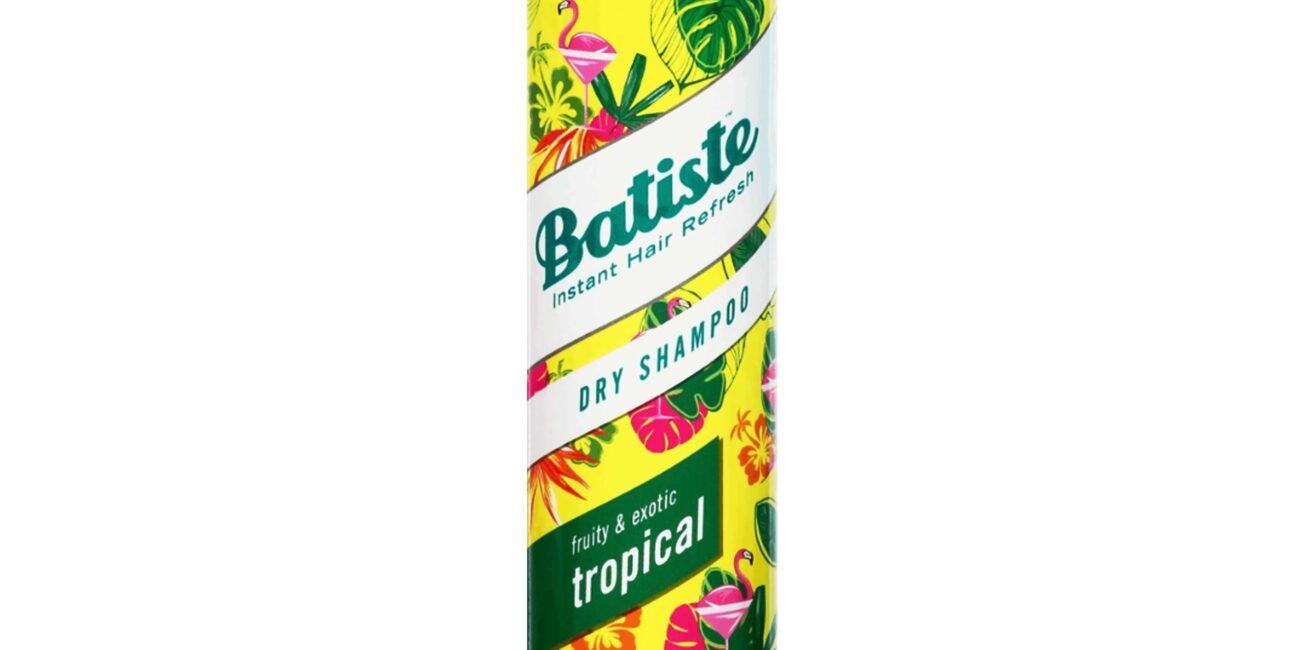 Batiste Tropical, odświeżający suchy szampon do włosów 200ml