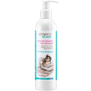 Sylveco Kremowy Szampon i Płyn - kosmetyk 2w1 do kąpieli dla dzieci, 300ml