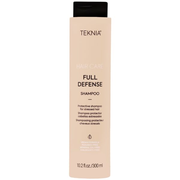 Lakme Teknia Full Defense Shampoo - regenerujący szampon ochronny do włosów, 300ml