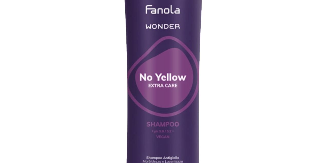 Fanola Wonder No Yellow Shampoo - szampon do włosów blond, 350ml