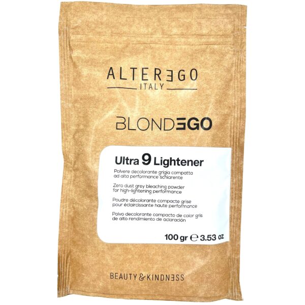 Alter Ego BlondEgo Ultra 9 Lightener Powder - rozjaśniacz do włosów w proszku, 100g