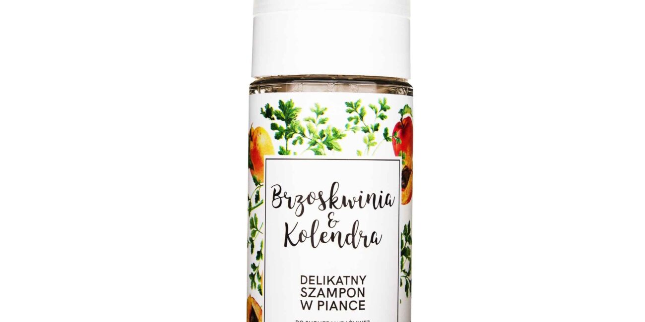 Anwen Łagodny Szampon Brzoskwinia i Kolendra skóra sucha i wrażliwa 170ml