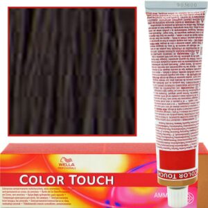 WELLA COLOR TOUCH profesjonalna farba do włosów 60 ml 3/0 Ciemny Brąz