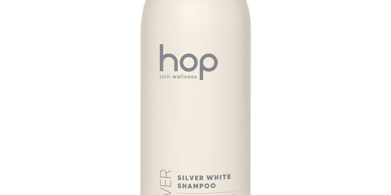 Montibello HOP Silver White - szampon rozświetlający do włosów siwych, 1000ml