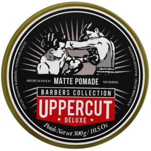 Uppercut Deluxe Matt Pomade - średnio utrwalająca pomada matowa, 300g