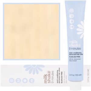 Milk Shake 9 Minutes - farba do włosów 100ml, pełna paleta kolorów 10,0 | 10NN || Intensywny Platynowy Najjaśniejszy Blond
