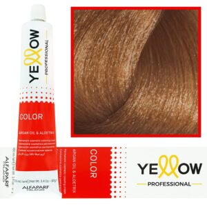 Alfaparf Yellow - trwała farba do włosów z aloesem i kiełkami pszenicy, 100ml 9,3 | Bardzo Jasny Złoty Blond