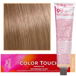 WELLA COLOR TOUCH profesjonalna farba do włosów 60 ml 8/05 Jasny Blond Naturalny Mahoniowy