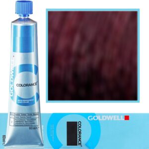 Goldwell Colorance - profesjonalna farba do półtrwałej koloryzacji, 60ml 6N@RV | Ciemny Blond Fioletowa Czerwień