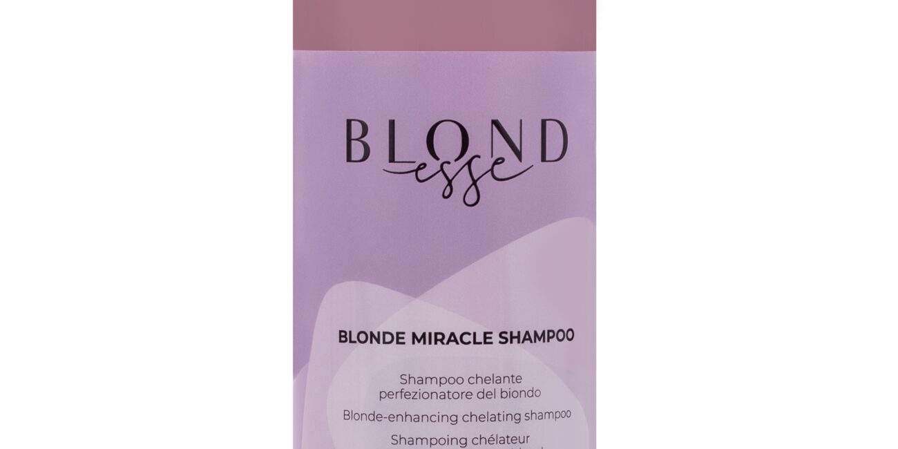 Inebrya Blondesse Miracle - szampon niwelujący żółte refleksy, 1000ml