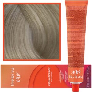 Inebrya Color - farba krem koloryzujący do włosów, 100ml 12/11 | Bardzo Jasny Platynowy Extra Intensywnie Popielaty Blond