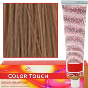 WELLA COLOR TOUCH profesjonalna farba do włosów 60 ml 7/03 Średni Blond Naturalnie Złoty