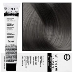 Be Hair Be Color 12 minute - farba do włosów bez amoniaku, 100ml 1,0 | Czarny