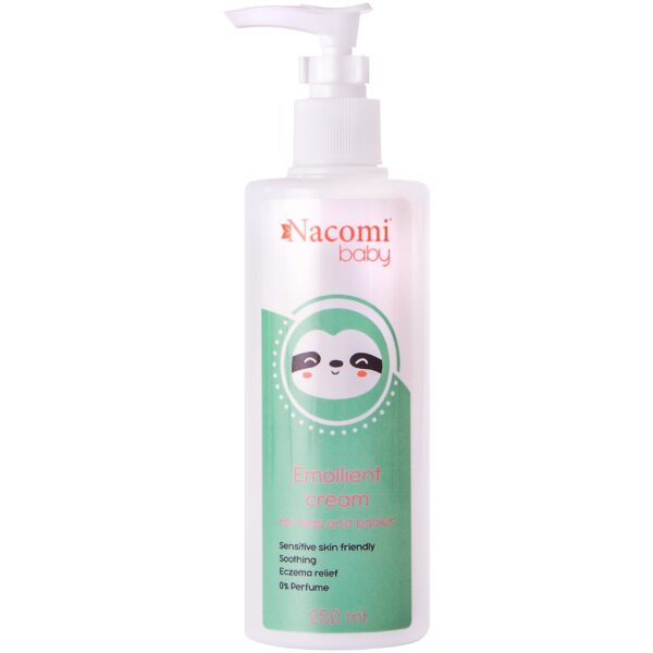 Nacomi Baby - nawilżająca emulsja dla dzieci i niemowląt, 250 ml