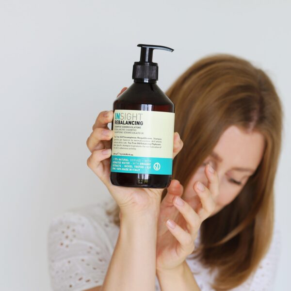 SEBUM CONTROL SHAMPOO - Szampon do przetłuszczającej się skóry głowy 400ml INSIGHT