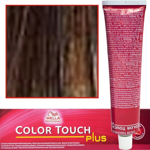WELLA COLOR TOUCH profesjonalna farba do włosów 60 ml 66/07 Intensywny Ciemny Blond Delikatnie Mahoniowy (Mokka)