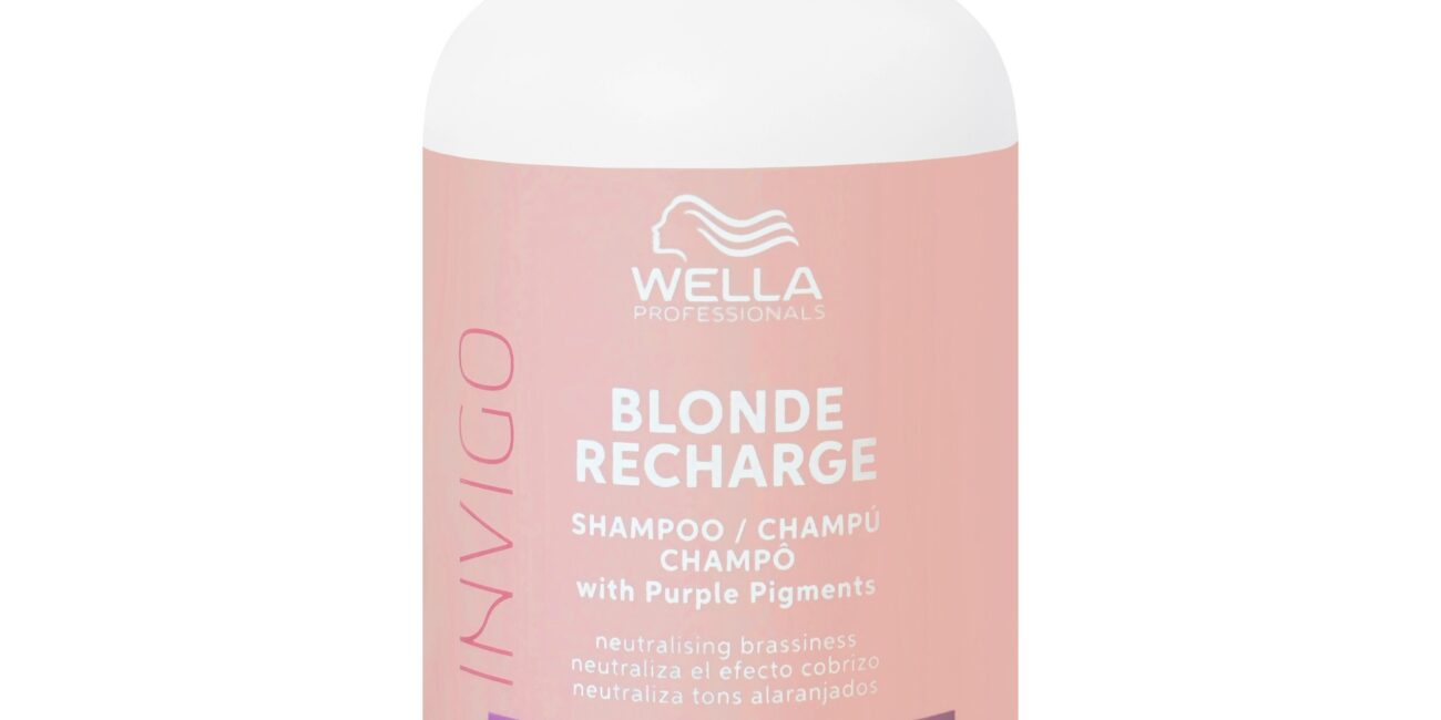 Wella Invigo Blonde Recharge Shampoo - szampon do włosów blond, 300ml