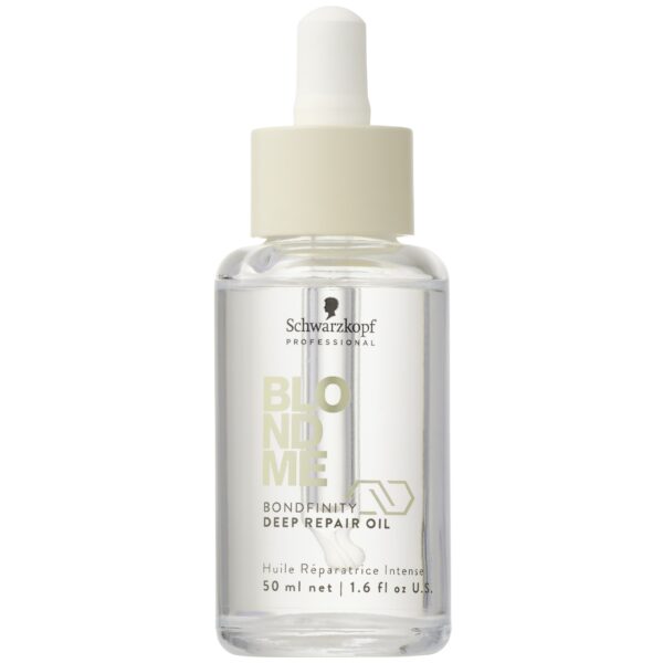 Schwarzkopf BlondMe Bondfinity Repair - intensywnie odbudowujący olejek do włosów blond, 50ml