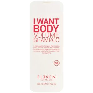 Eleven Australia I Want Body Volume Shampoo - szampon do włosów cienkich i opornych, 300ml