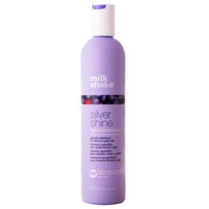 Milk Shake Silver Shine Light Shampoo - szampon do włosów blond lub siwych, 300ml