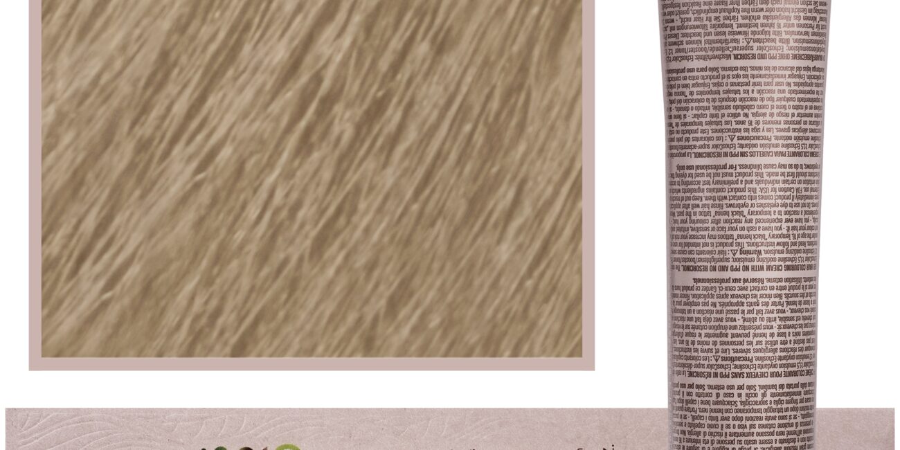 Echosline Echos Color Colouring Cream - wegańska farba do włosów, 100ml 8,13 | Jasny Blond Naturalny Beżowy