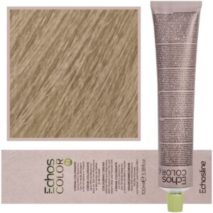 Echosline Echos Color Colouring Cream - wegańska farba do włosów, 100ml 8,13 | Jasny Blond Naturalny Beżowy