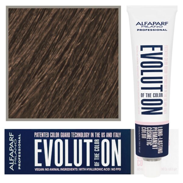 Alfaparf Evolution - wegańska farba do koloryzacji włosów, 60ml 8NI | Jasny Intensywny Naturalny Blond
